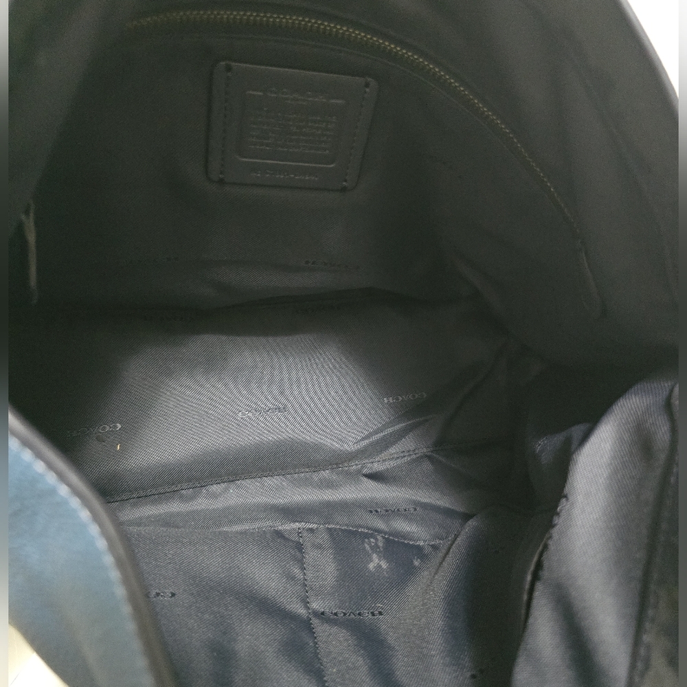 Coach Pebbled Leather Shoulder Bag - Picture 8 of 11